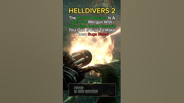 The Ministry Finally Gave Us A MINIGUN! - Helldivers 2