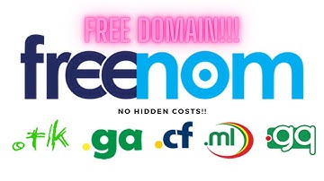 How to get a domain for absolutely FREE!!! Freenom Domain!