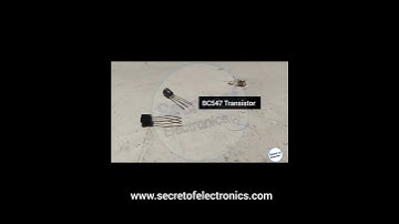 Monostable Multivibrator Using Transistor in just 22 Seconds