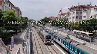 Gebze-Halkalı Marmaray Line Tour