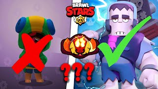Can I win a LEGENDARY RANKED Match WITH the WORST BRAWLER in Brawl Stars ...