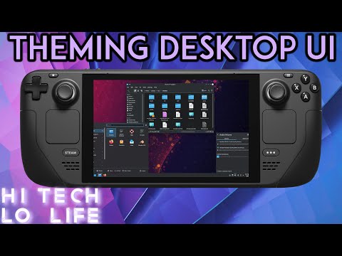 [Steam Deck] Making the KDE Plasma Desktop UI on #SteamDeck