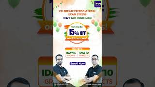 15% OFF on all CA courses with 1FIN. Enroll Now: 1fin.in/Enroll