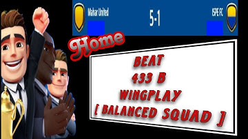 OSM TACTICS 2025  ::  Unique Tactics from OSM 442 A Wingplay VS OSM 433 B Wingplay _ at HOME#part4