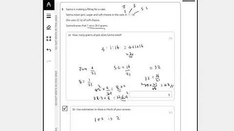 Pearson Edexcel Functional Skills Practice Set 2 (Mathematics Level 2) Section A (Non - Calculator)