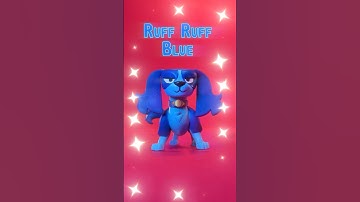Ruff Ruff Blue Animation Test! #animation #stopmotion