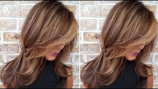 How to cut Long Layered Haircut for women with Bangs Layers | Cutting Techniques &amp; Tips