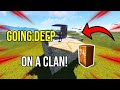 GOING DEEP On A CLAN Building Their MAIN BASE (S2 EP 3 - DUO VANILLA RUST)
