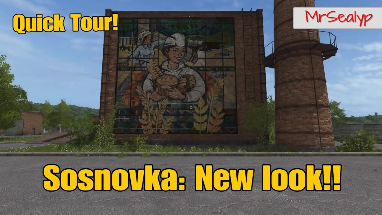 Farming Simulator 17 PS4: Sosnovka, Quick tour (New Look)