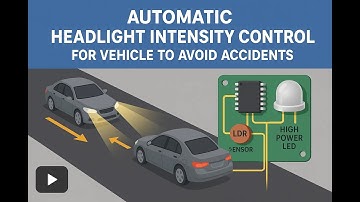 Automatic Headlight Intensity Control for Vehicle to Avoid Accidents