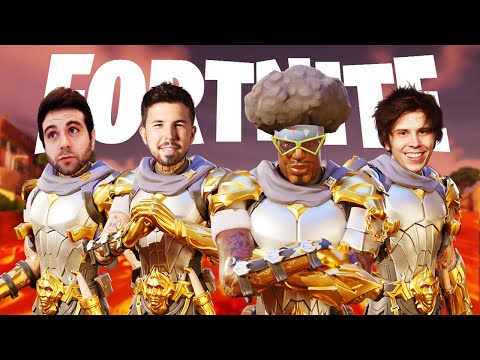 🔴 FORTNITE EL SUELO ES LAVA CON RUBIUS, VEGETTA Y WILLY 🔥RETO NVIDIA/GIGABYTE POR $10.000 🔥