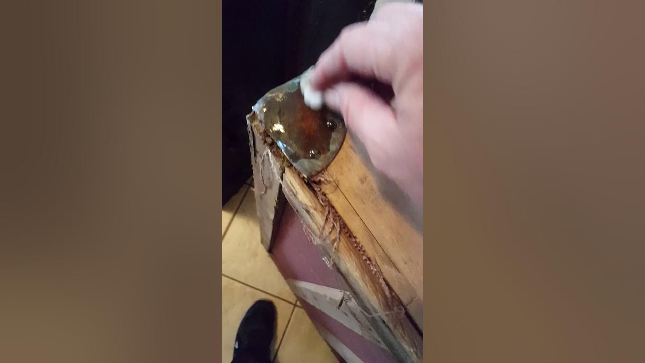 Cleaning brass that's over 100 years old with salt and vinegar YouTube