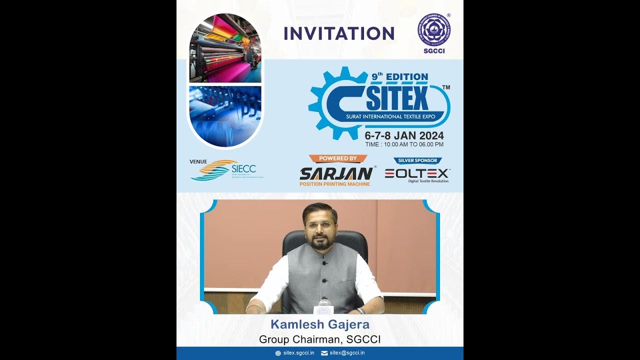 INTERNATIONAL TEXTILE EXPO SGCCI TEXTILE EXPO 2024 SGCCI