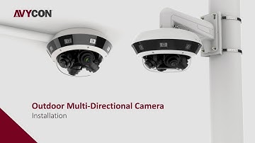 Outdoor Multi-Directional Camera Installation