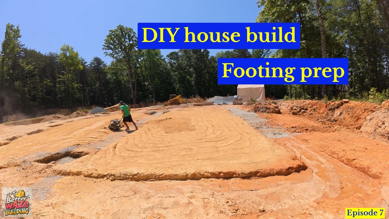 DIY house build Ep.7 - Preparing the footings