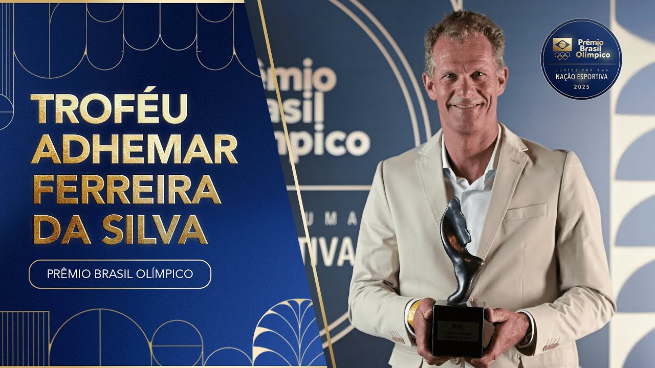 ROBERT SCHEIDT RECEBE TROFÉU ADHEMAR FERREIRA DA SILVA | PRÊMIO BRASIL OLÍMPICO 2025