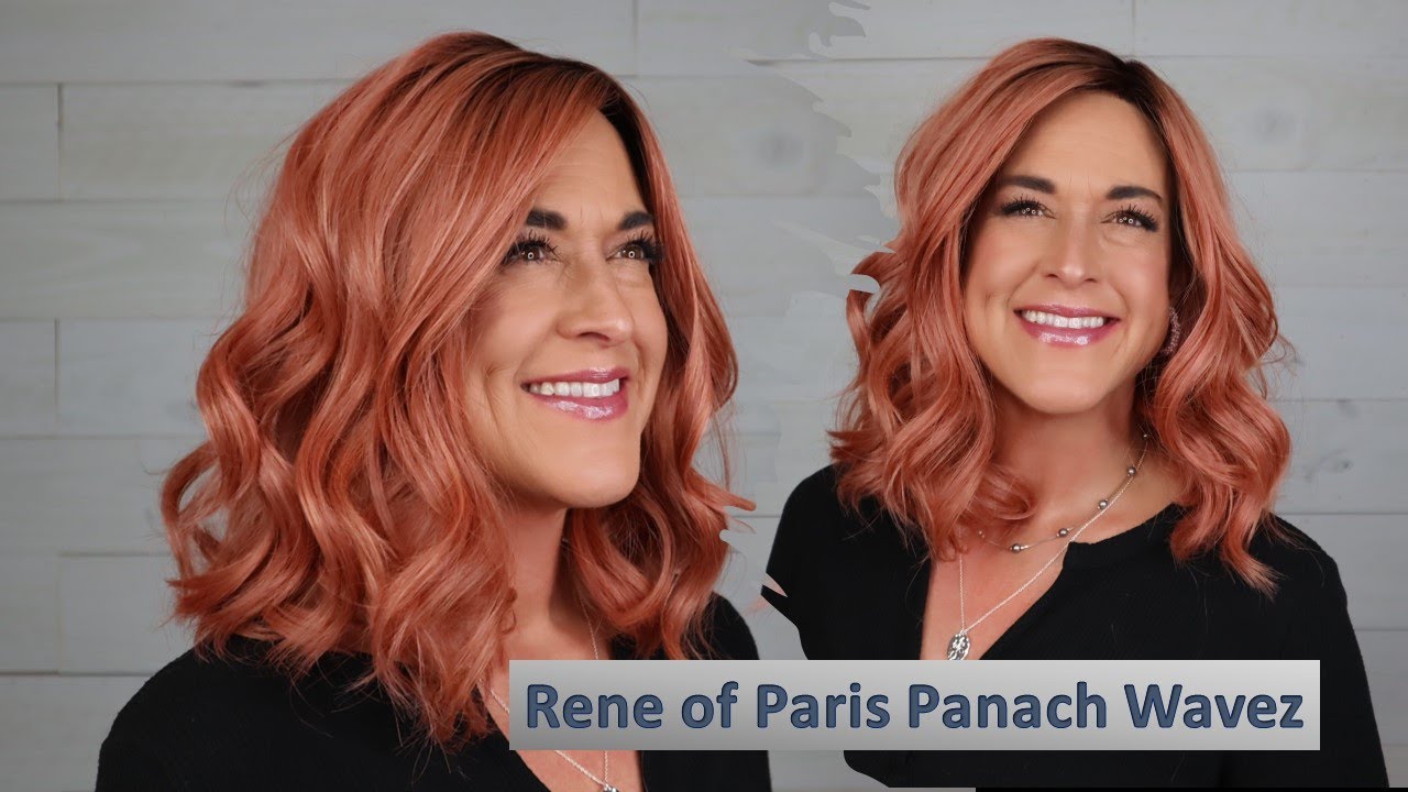 Panache Wavez in Dusty Rose | Heat Friendly Wavy Synthetic Wig