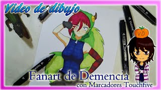 Video de Dibujo: Fanart de Demencia de villanos/Villainous?? con Marcadores TouchFive