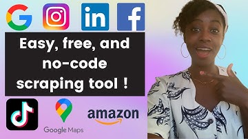 How To Scrape Any Website Without Code, For Free! | No-Code Scraping | Works with LinkedIn,Amazon...