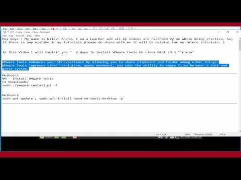 2 Ways To install VMware Tools On Linux Mint 19.3 Tricia