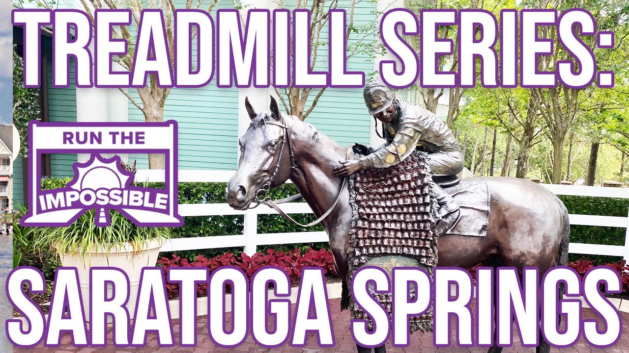 Disney's Saratoga Springs DVC Treadmill Workout Full Park Steady Walkthrough