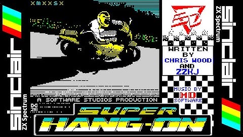 SUPER HANG-ON (1987) Walkthrough, ZX Spectrum