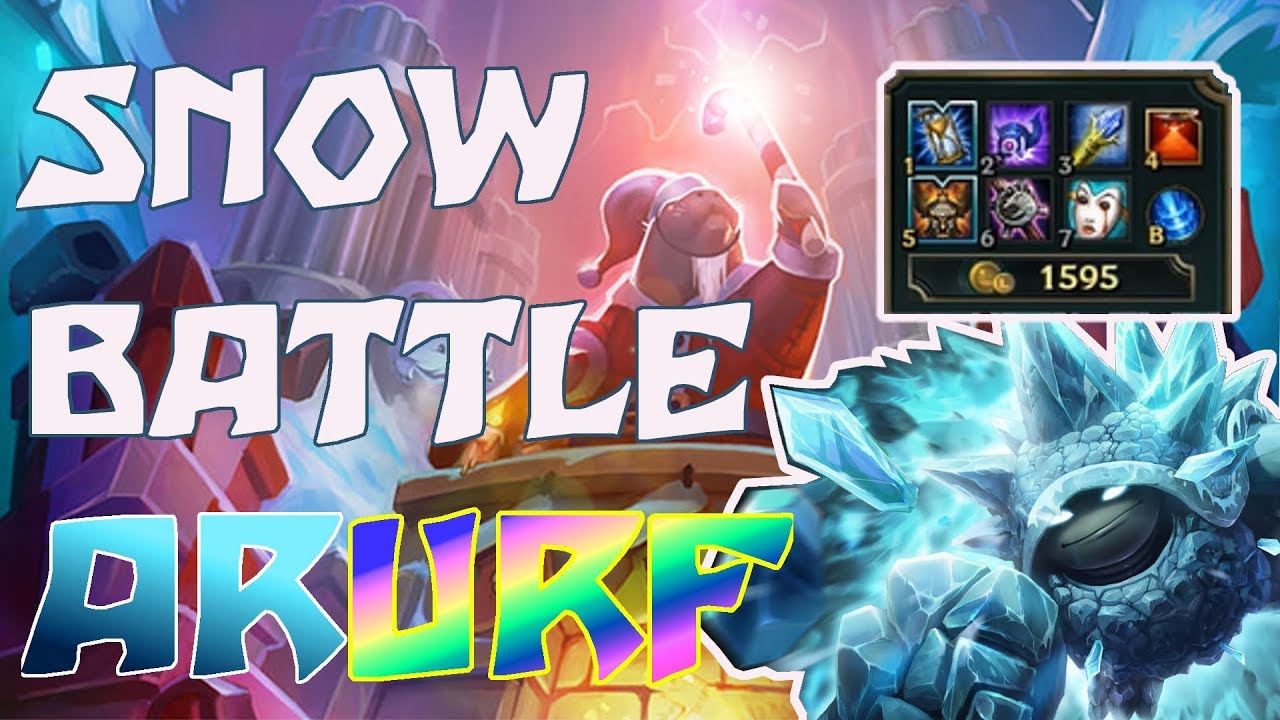 ❄SNOW BATTLE AR URF! | PBE GAMEPLAY (League of Legends)❄