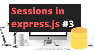 Sessions in Node #3 | Authentication in Node.js with Express and sessions | using Redis for sessions
