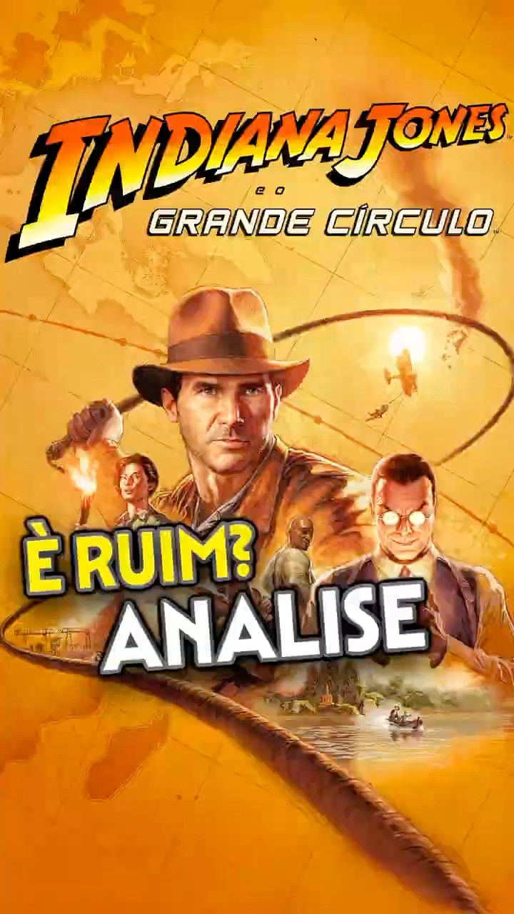 Melhor jogo do Xbox é ruim?! InDiana Jones grande circulo análise