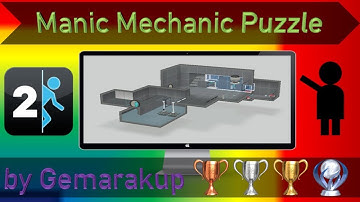 Portal 2 Community Test Chamber - Manic Mechanic Puzzle (Blindrun)