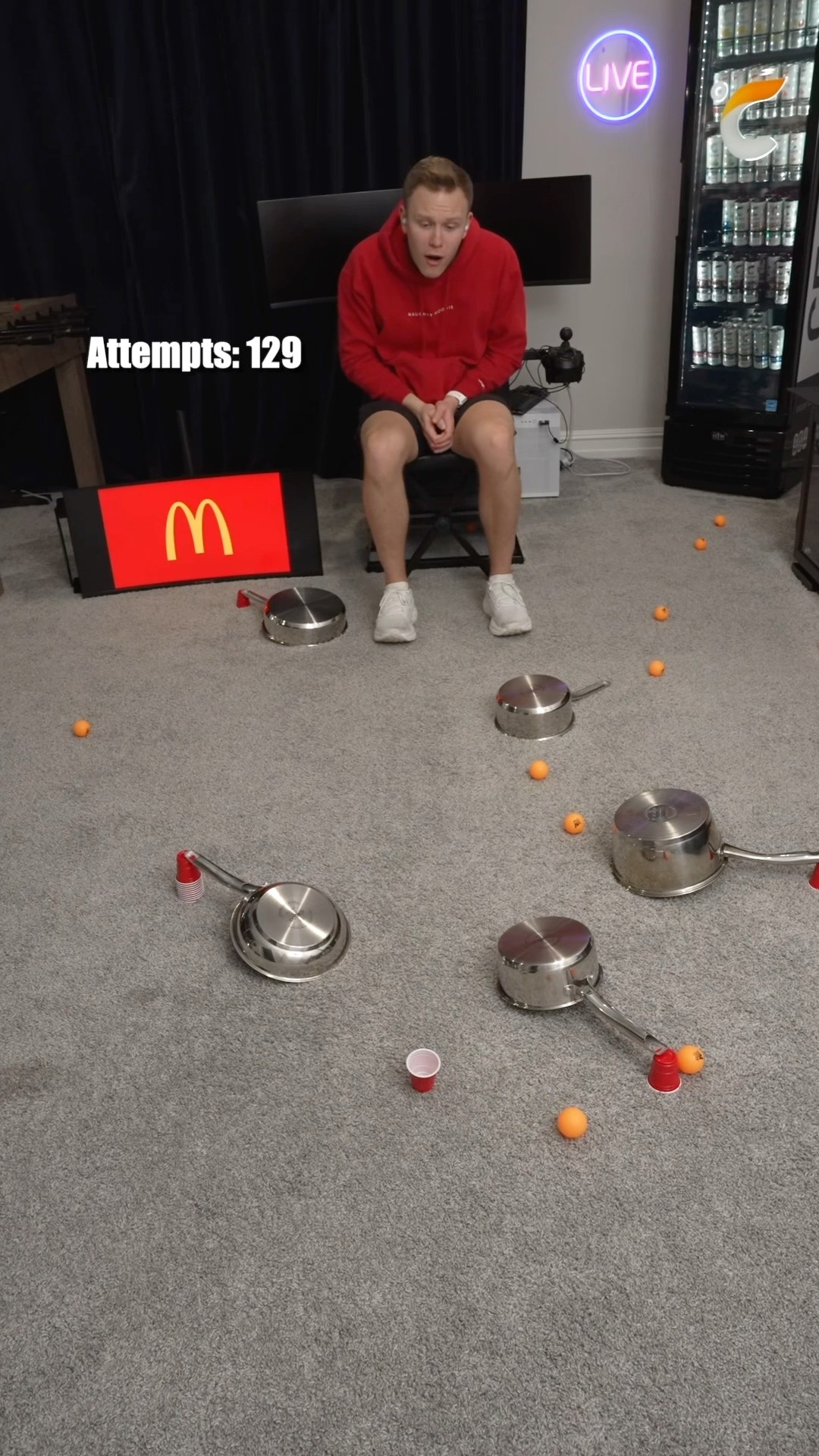 Ping Pong Trick Shot! (McDonald’s)