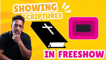 Multiple Ways to Show Scriptures in FreeShow #propresenter #alternative #free
