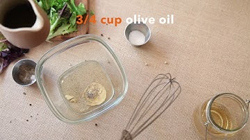 How to Make Vinaigrette Dressings