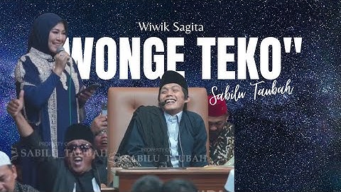 Wiwik Sagita pertama kali bawa lagu "WONGE TEKO" di markas sabilu taubah || Gus iqdam