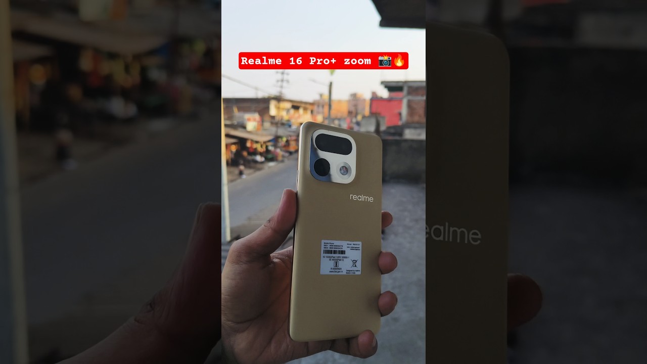 Realme 16 Pro plus first look & zooming test 📸🔥 