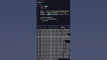 📂 Localizando arquivos automaticamente com Python #python #shorts