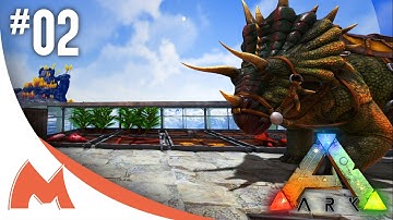 Modded ARK: Dino Overhaul X - RAFT BASE! TRIKE TAME & RESOURCE CROPS MOD! Mortem Tupiu Map (S2E02)