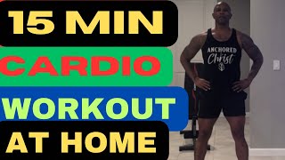 15 Min Cardio Home Workout for Beginners! (Burn Calories) screenshot 3