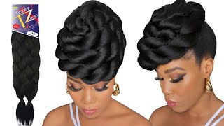 🔥Easy Hairstyle/ Protective Style / Tupo1