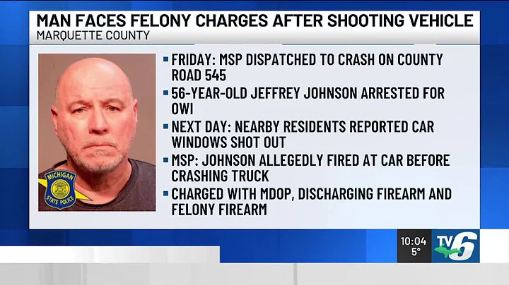 Gwinn man faces felony gun charges after shooting at vehicle