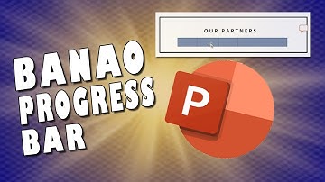 Learn to easily create animated progress bar in PowerPoint in urdu/Hindi