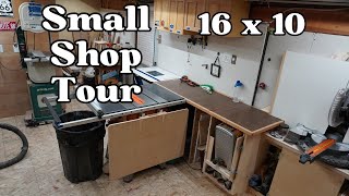 Complete Woodshop Setup in Less Than 200 Square Feet