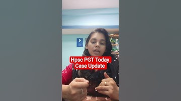 HPSC TODAY CASE UPDATE #nsclasses #pgtcomputerscience