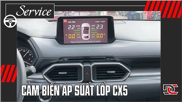 Hướng dẫn lắp cảm biến áp suất lốp Icar cho CX5 cực chi tiết