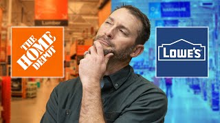 Home Depot vs Lowe's  What's the Difference?
