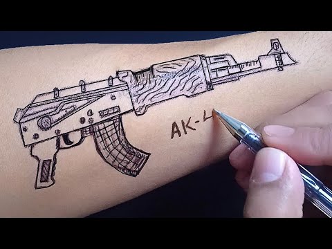 Draco Gun Tattoo