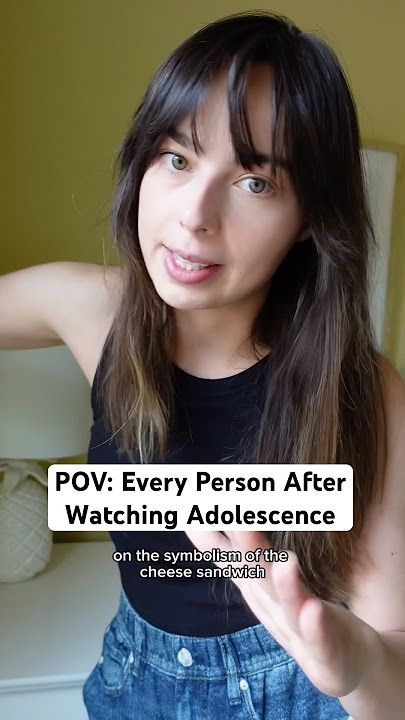 POV: Every Person After Watching Adolescence #adolescence #netflixshow