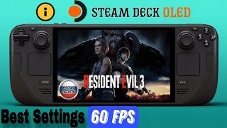 Resident Evil 3 on Steam Deck OLED with HDR/60 FPS + RUS