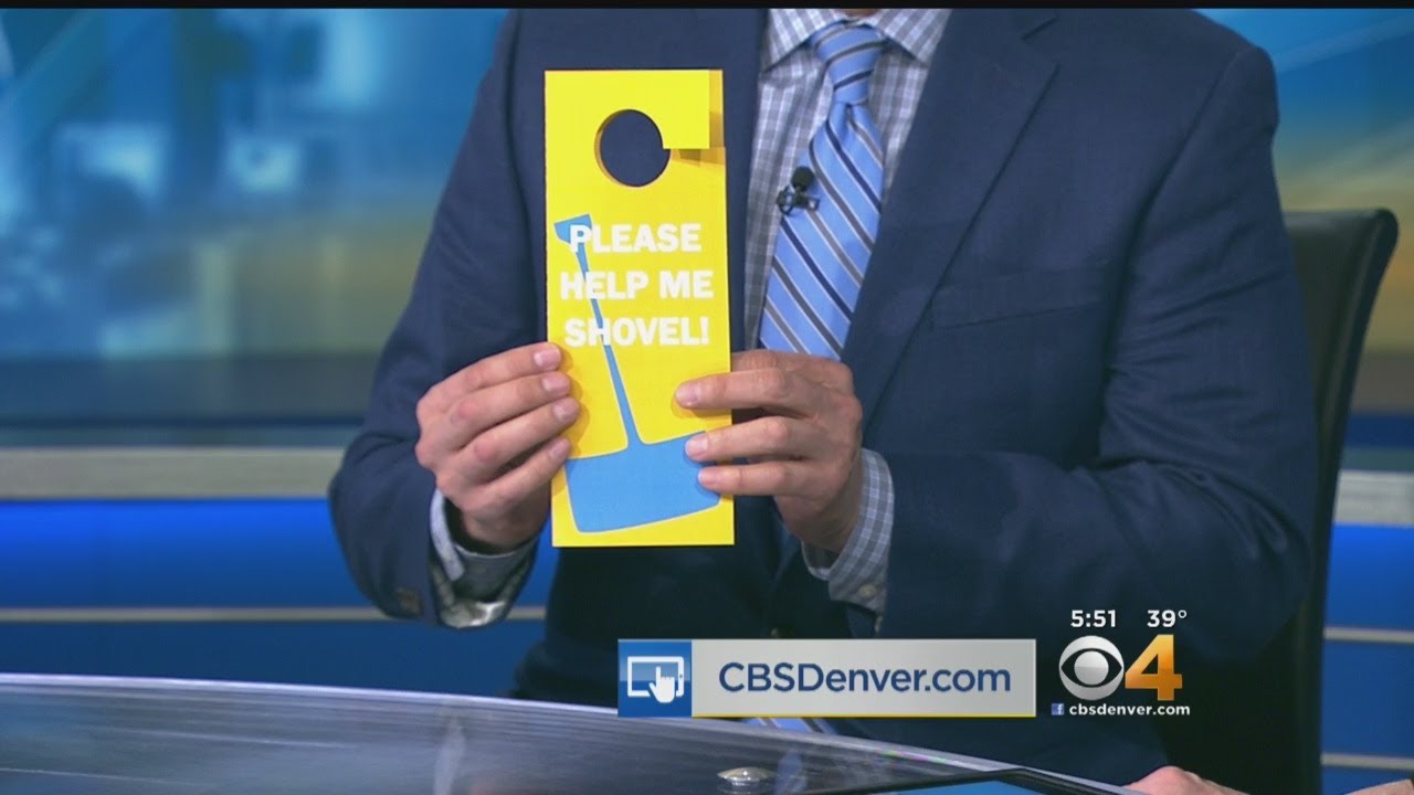 Help A Neighbor; Be A Snow Angel