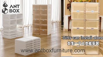 Mayi box wall foldable shoe rack Antbox